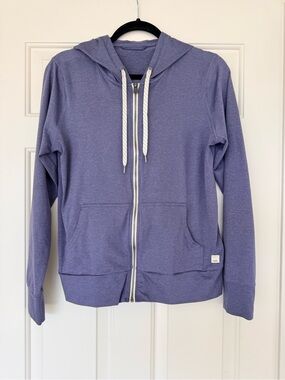 Vuori Halo Performance Hoodie 2.0 Light Heathered Blue M